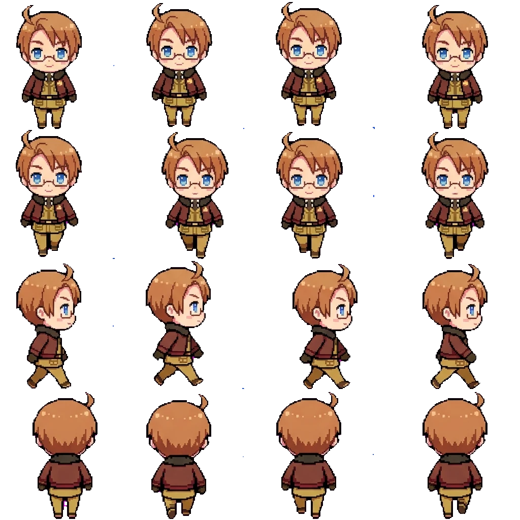 Alfred movement sprite