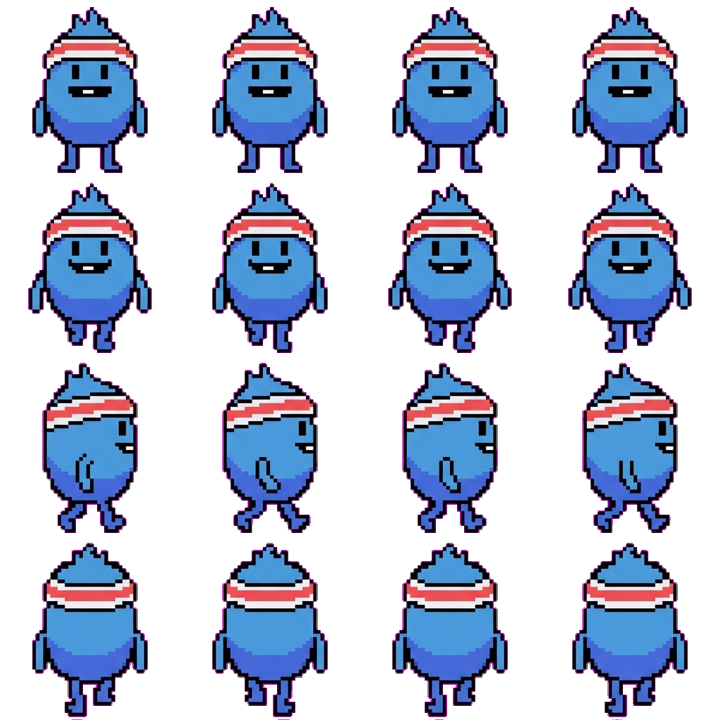 Loopy movement sprite