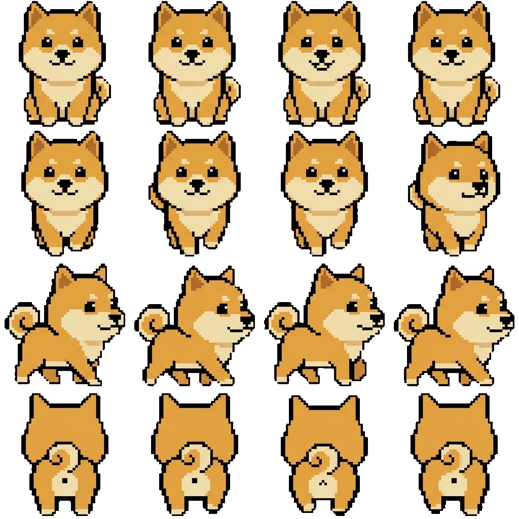 Doge movement sprite