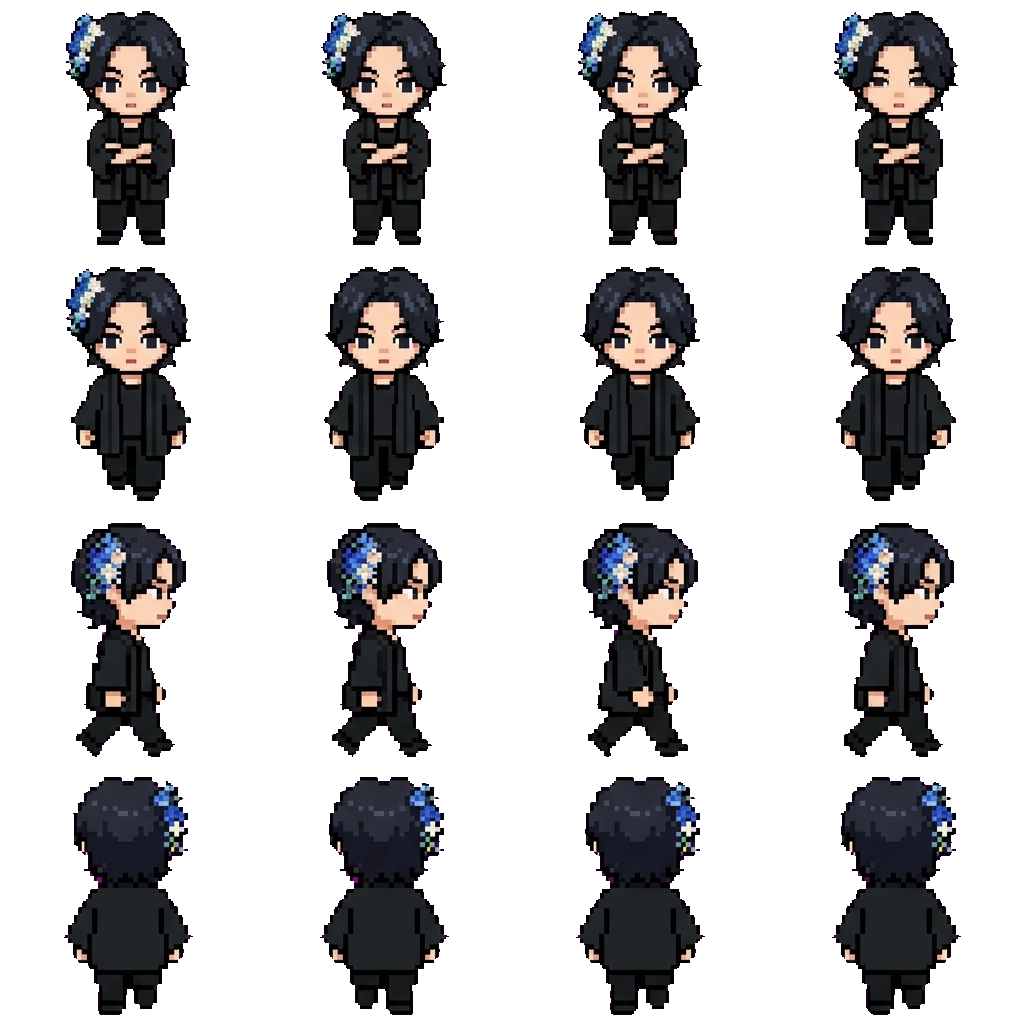 Daisuke Sato movement sprite