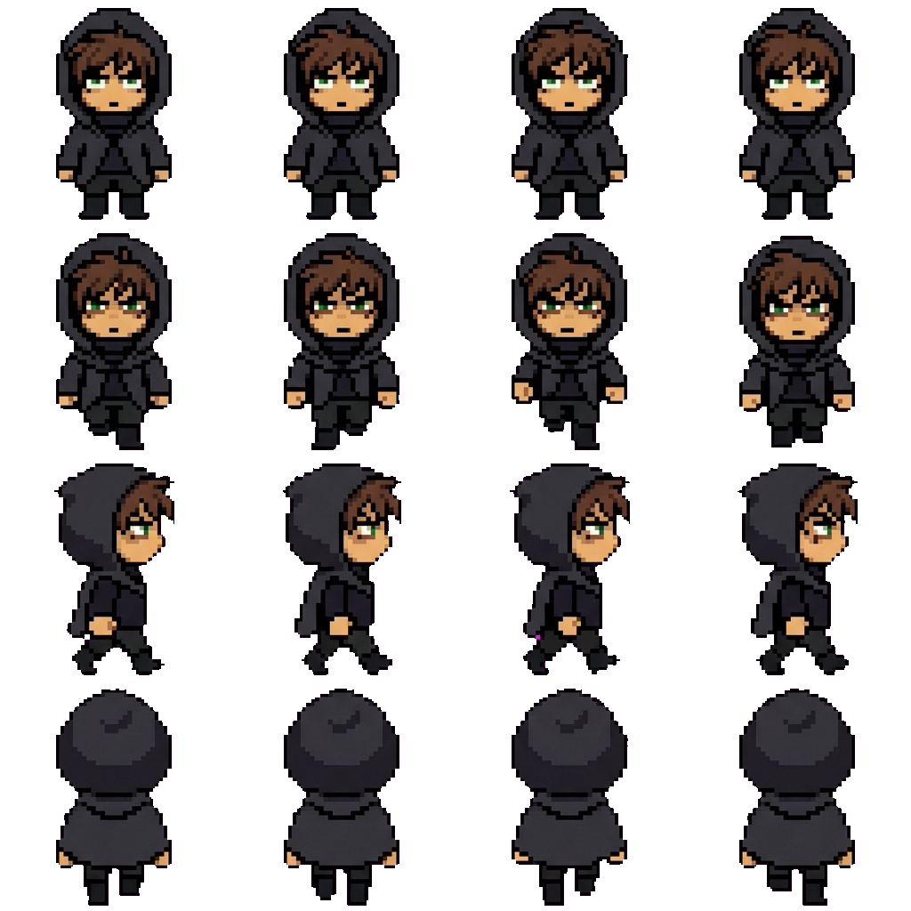 Ilona movement sprite