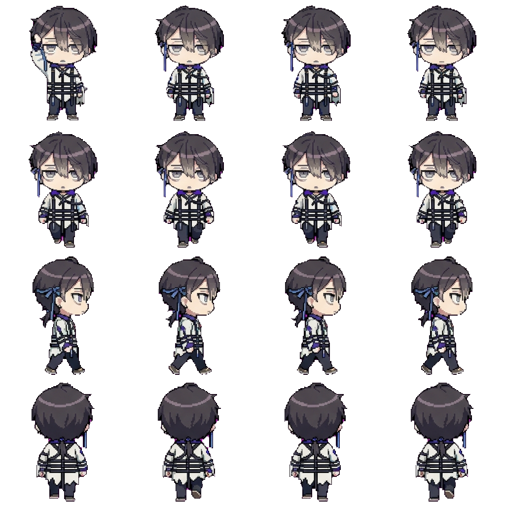 Микото Каяно movement sprite