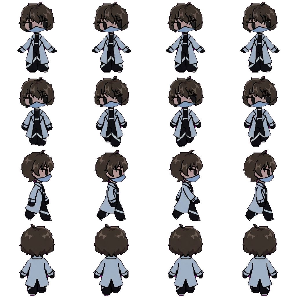 Ray movement sprite