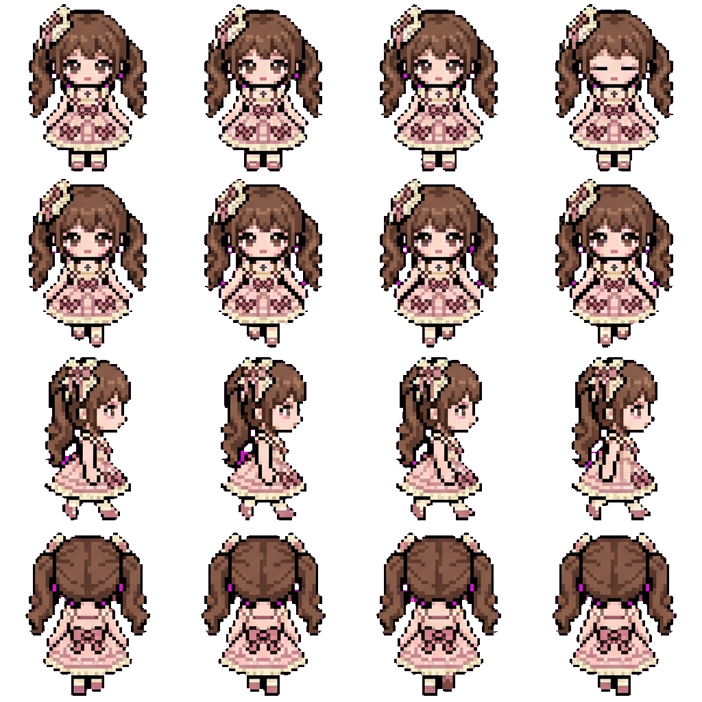 Lily movement sprite