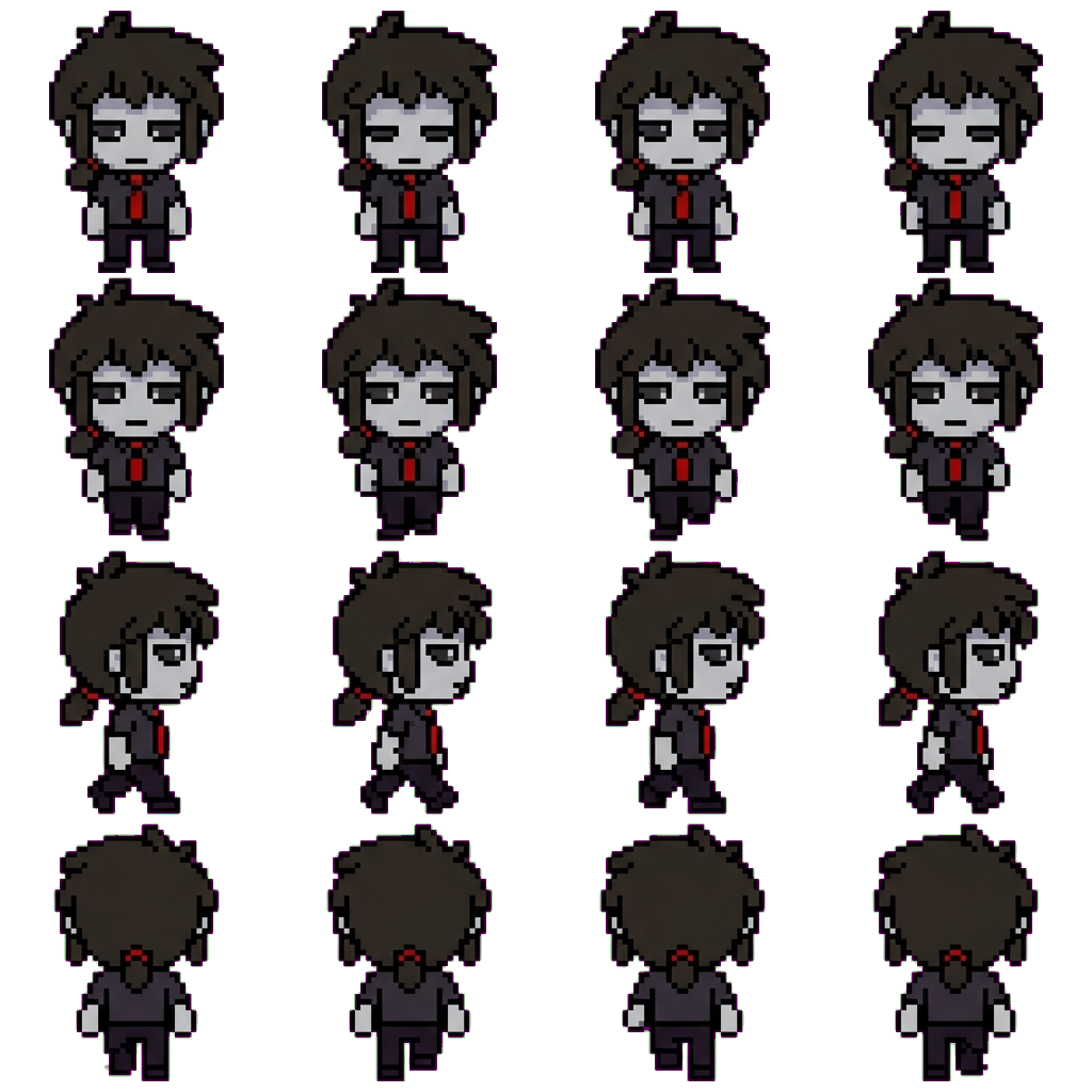 Fred movement sprite