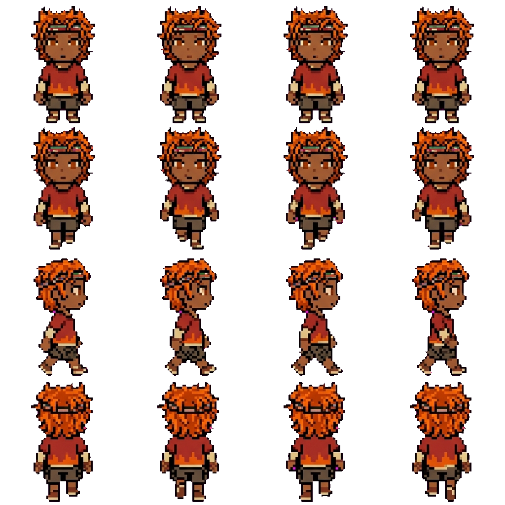 Firey movement sprite