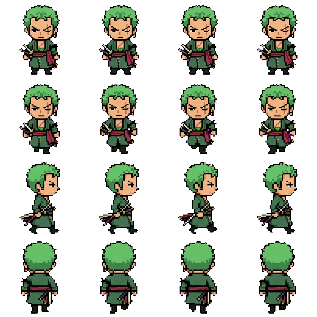Zoro movement sprite