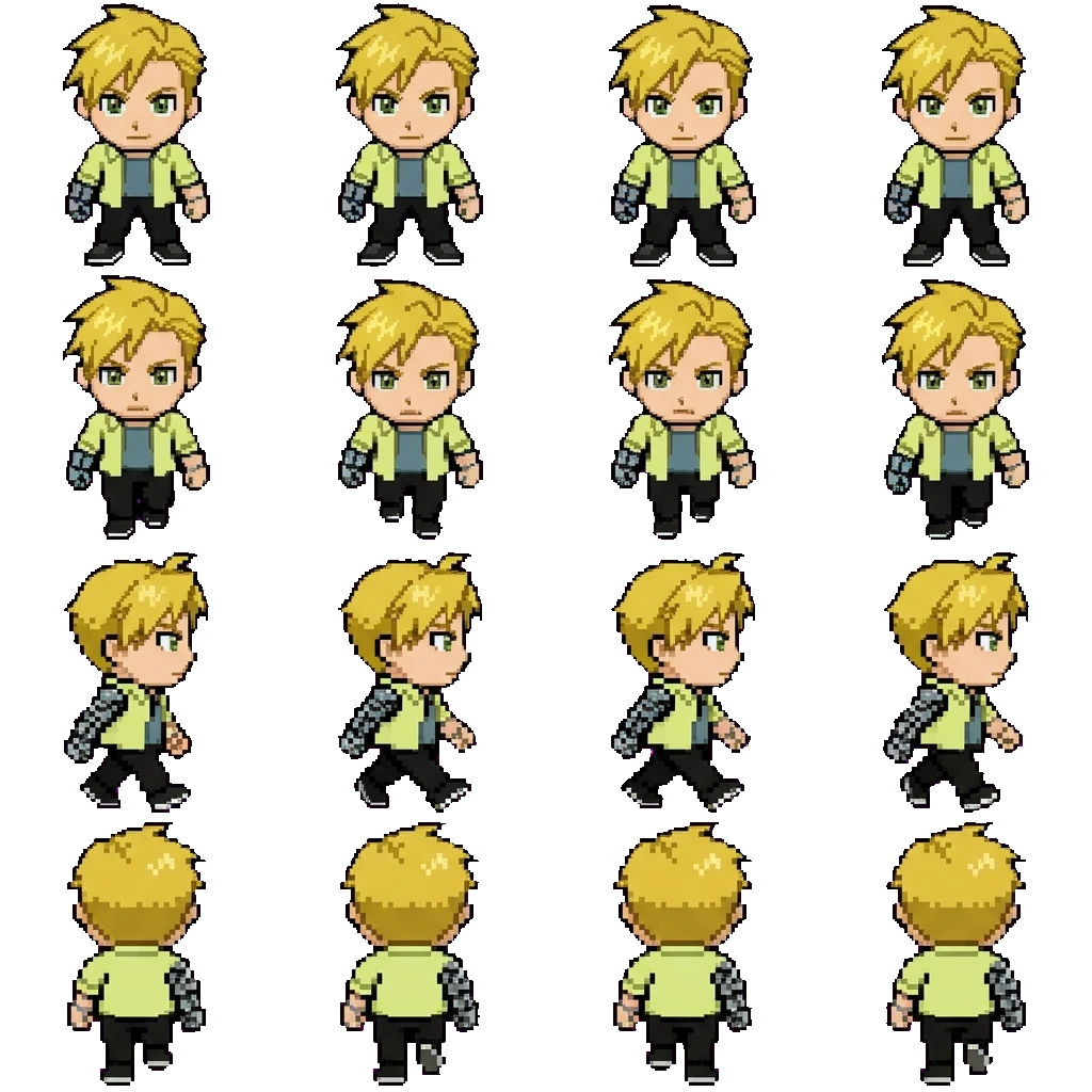 Alphonse movement sprite