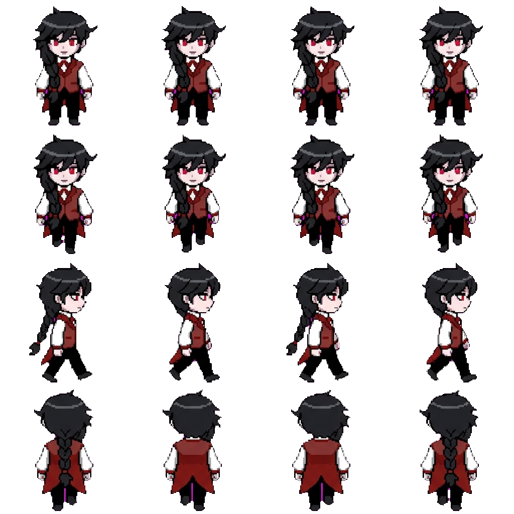 Zero Matsuba movement sprite