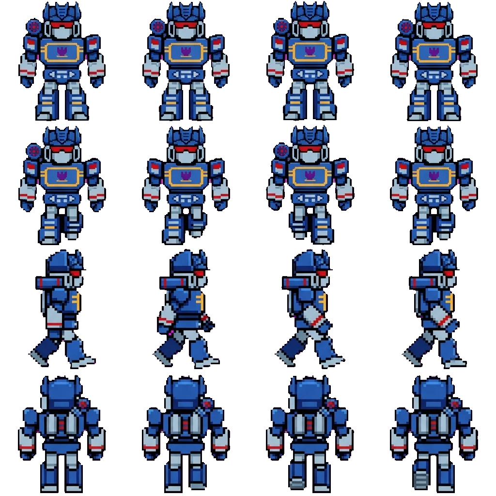 Soundwave movement sprite