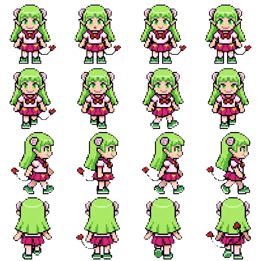 Clara movement sprite