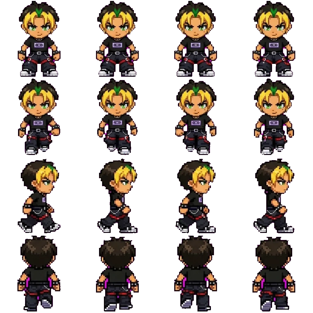 Chad movement sprite