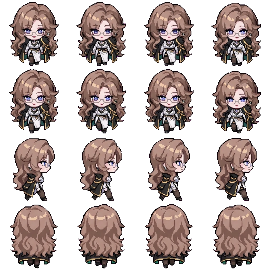 Chameleon movement sprite