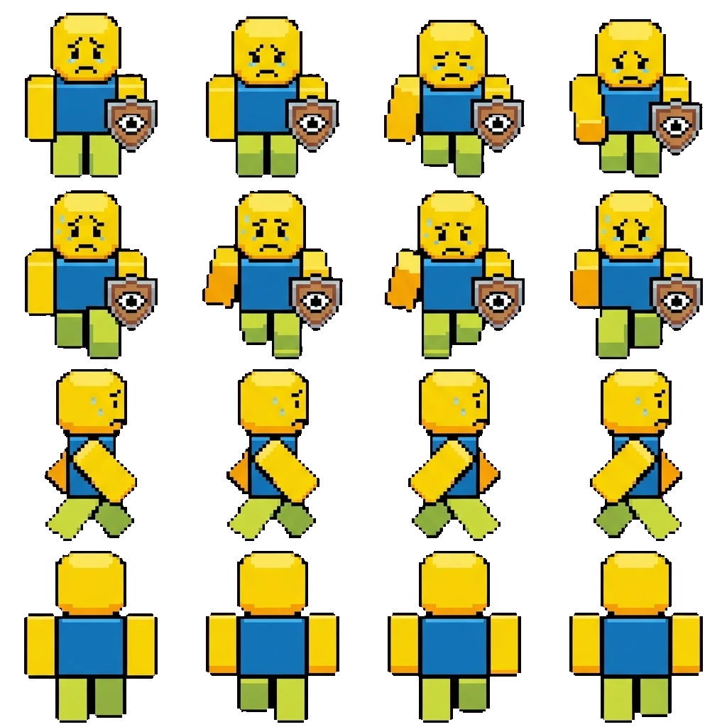Noob movement sprite