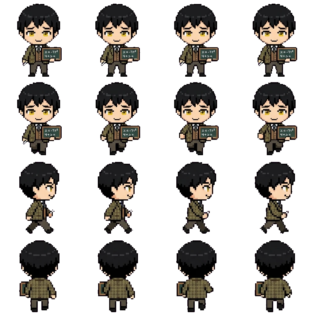 Kazuki movement sprite