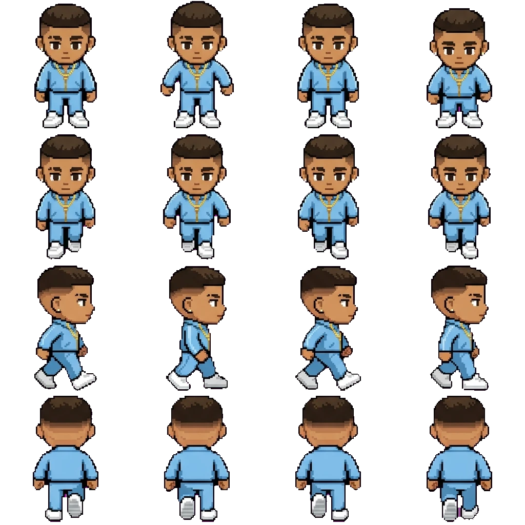 Enrique movement sprite