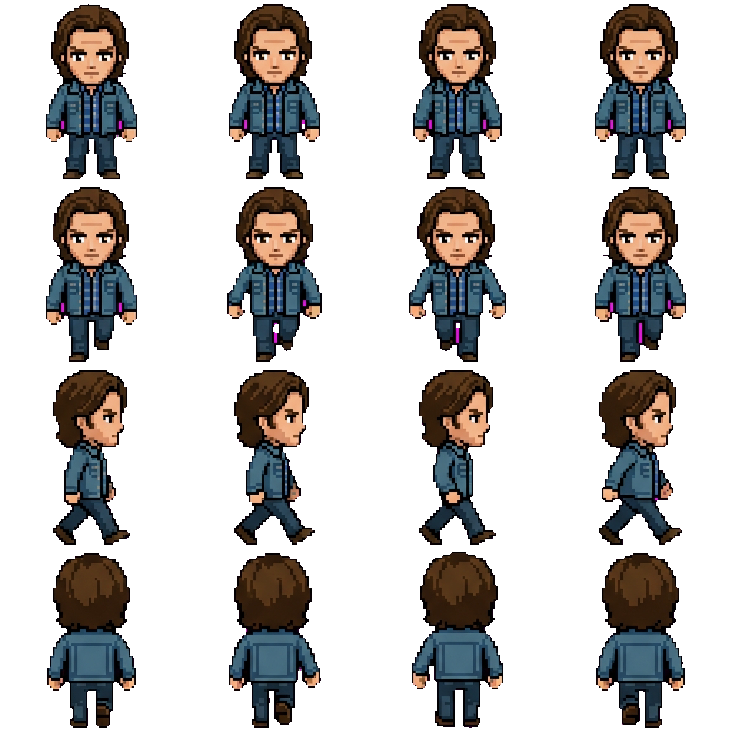 Сэм movement sprite