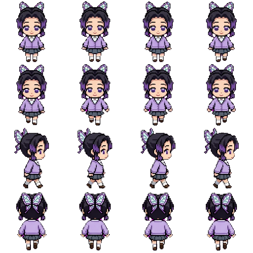 Shinobu Kocho movement sprite