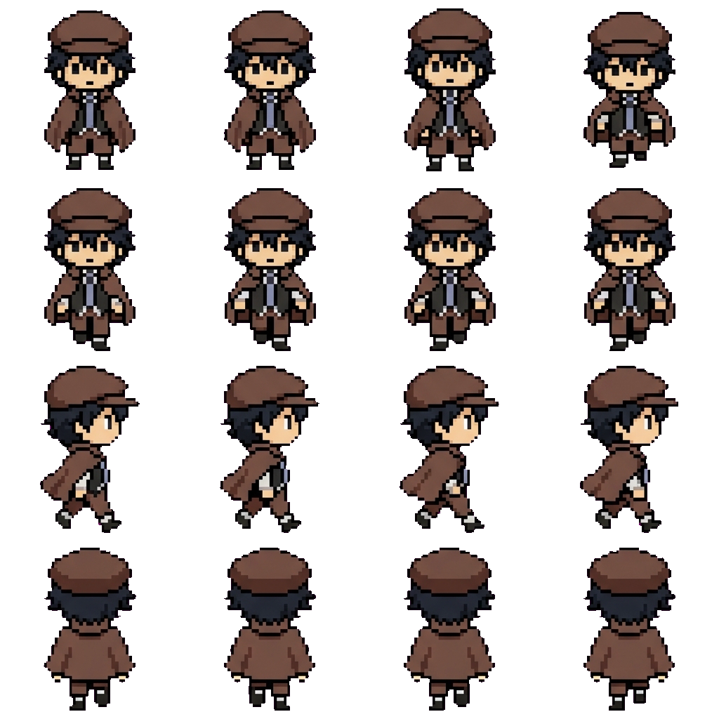 Edogawa Ranpo movement sprite