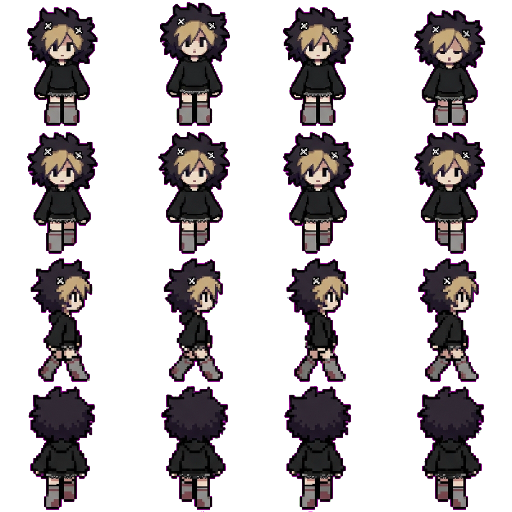 Charlotte movement sprite