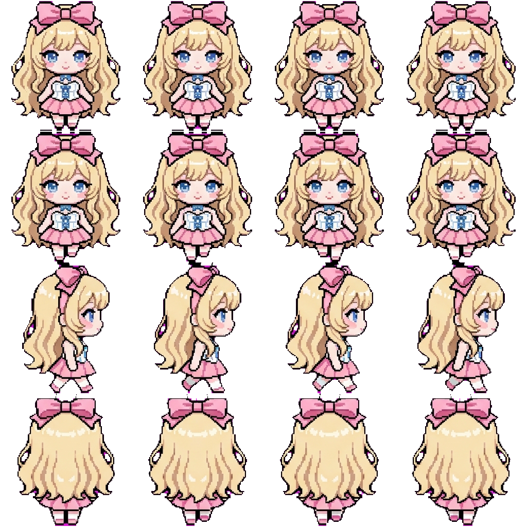 Sofia movement sprite