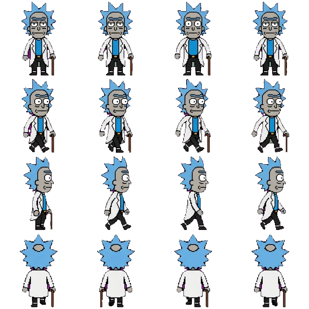 Rick movement sprite