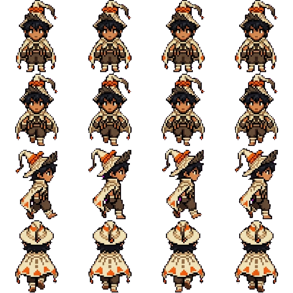 Curtas movement sprite