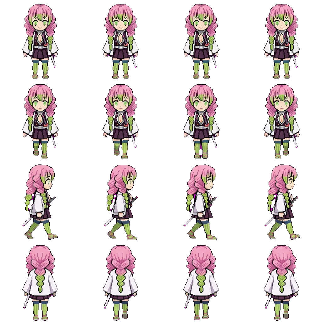 mitsuri kanroji movement sprite