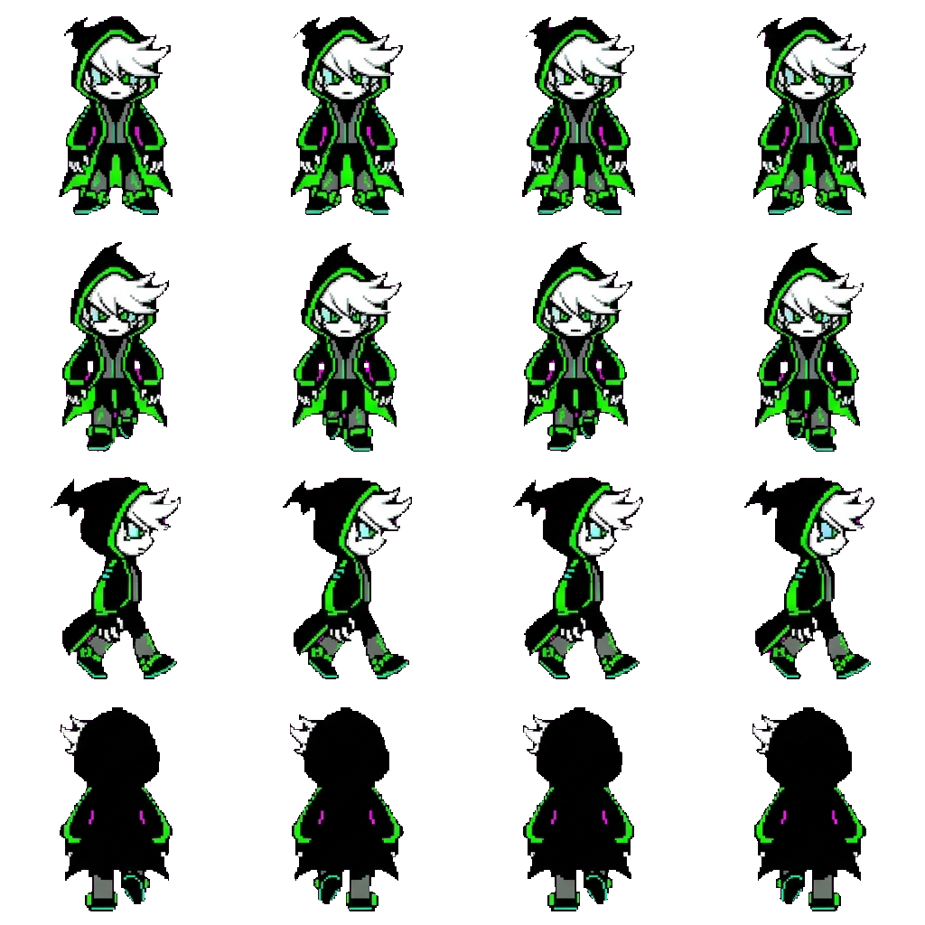 Radi movement sprite