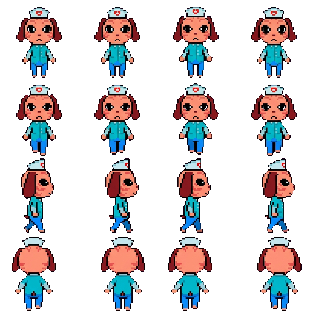 Nurse movement sprite