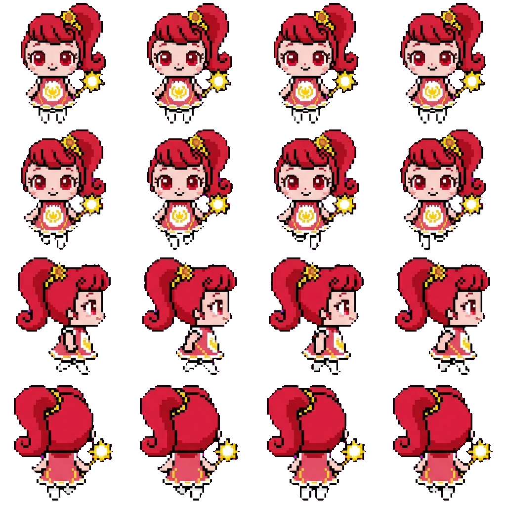 Nanaping movement sprite