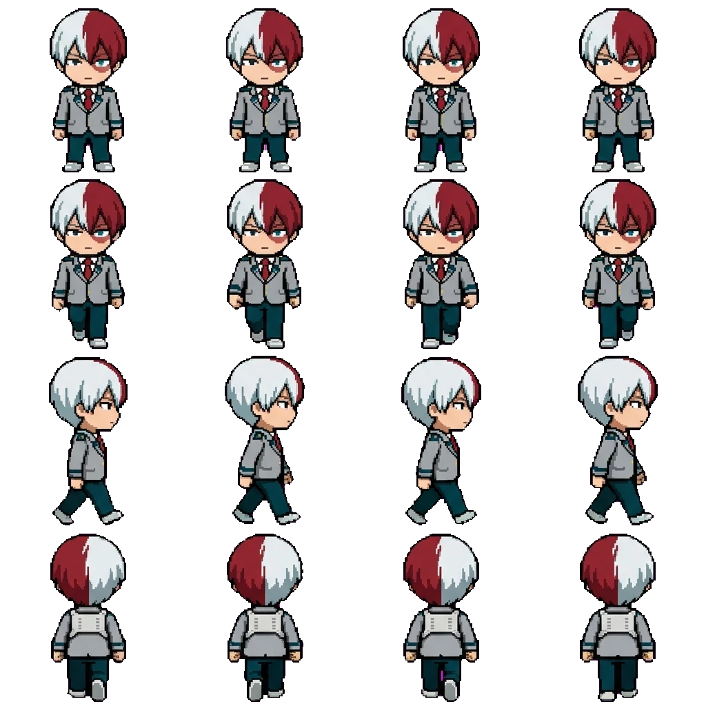 Todoroki movement sprite