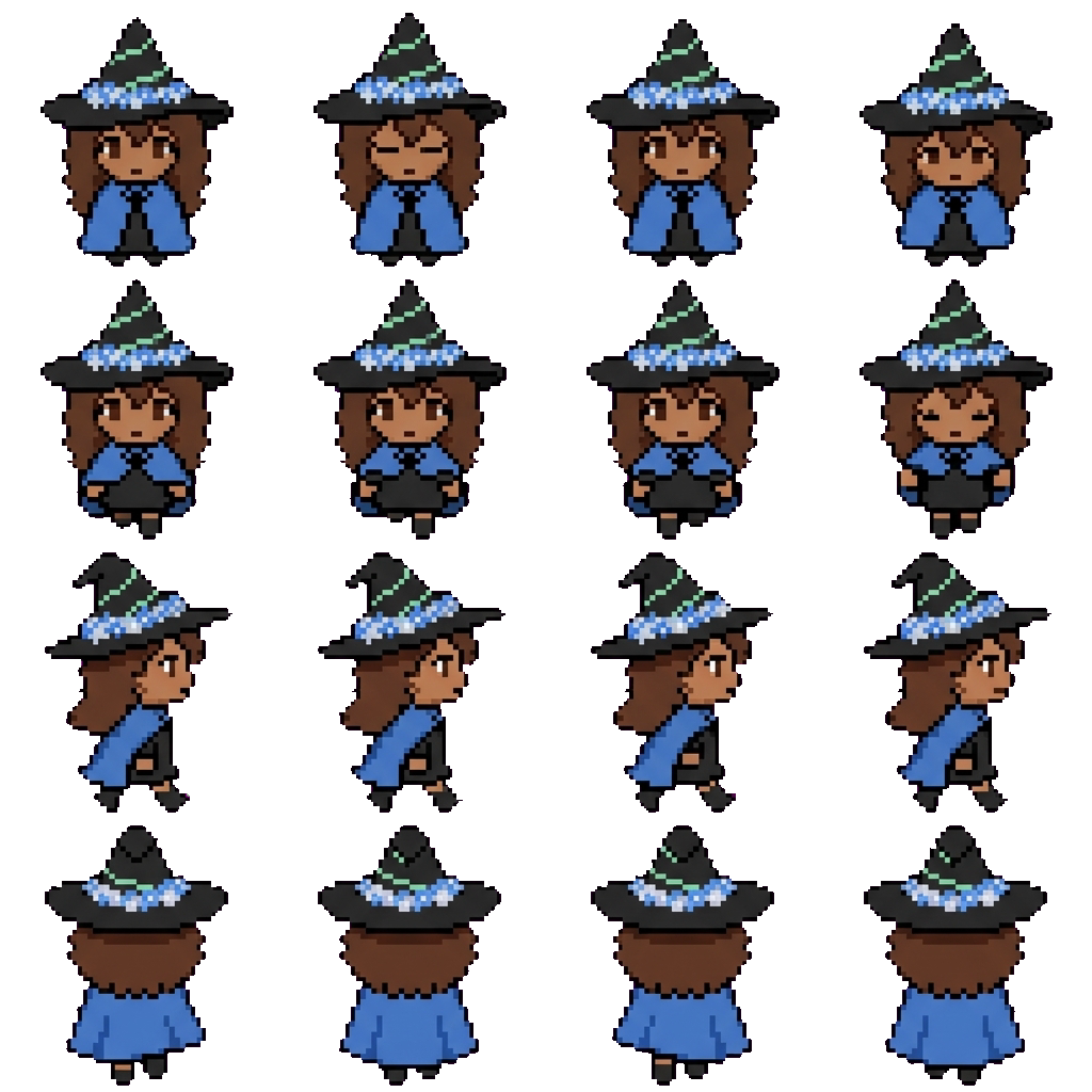 Yumi movement sprite