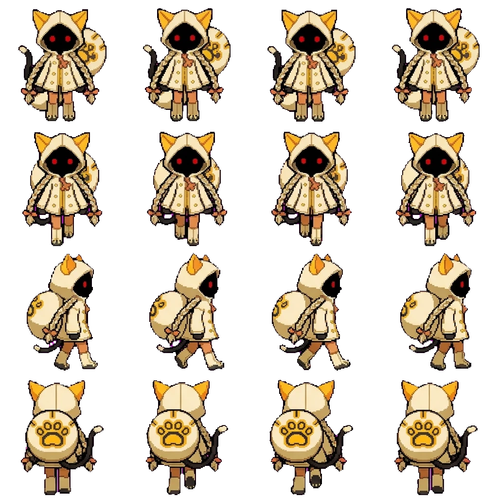 Taokaka movement sprite