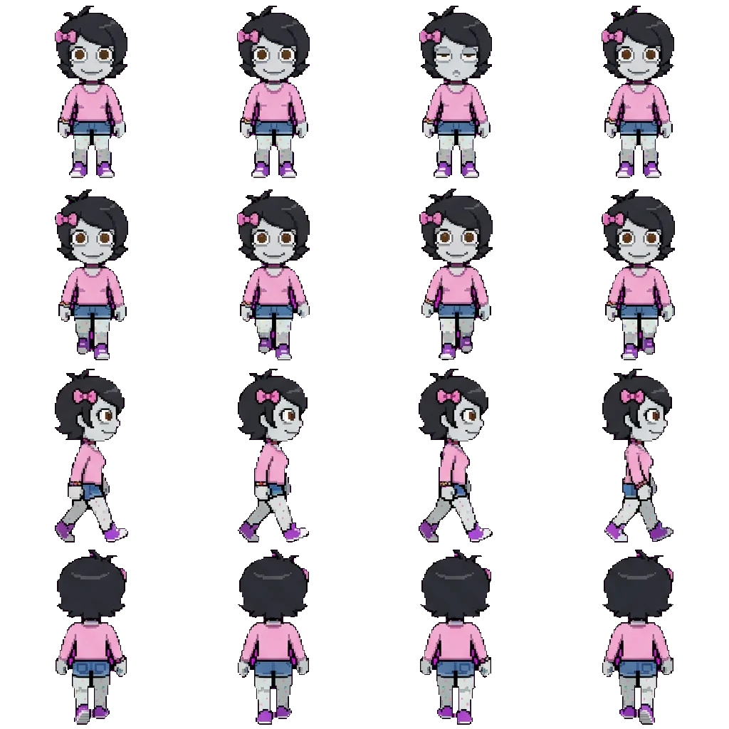Sky movement sprite