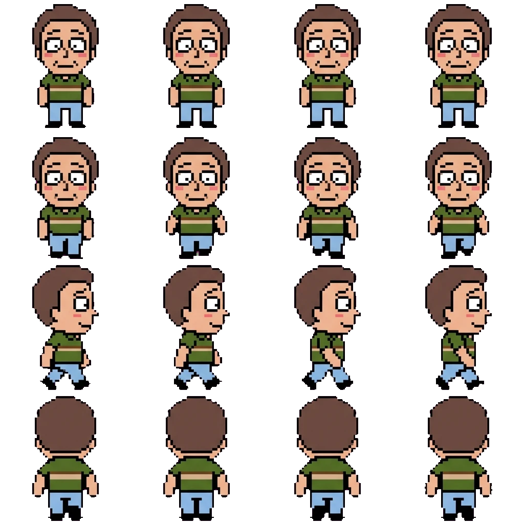 Gerald Jerry Smith movement sprite