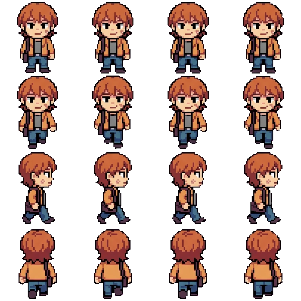 Jamie movement sprite