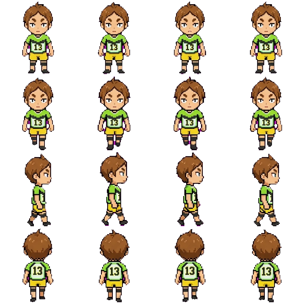 Komori MOTOYA movement sprite