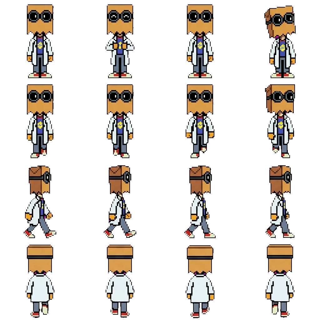 Flug movement sprite
