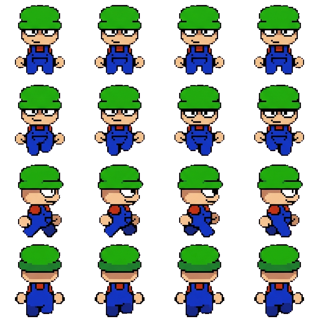 Bambi movement sprite