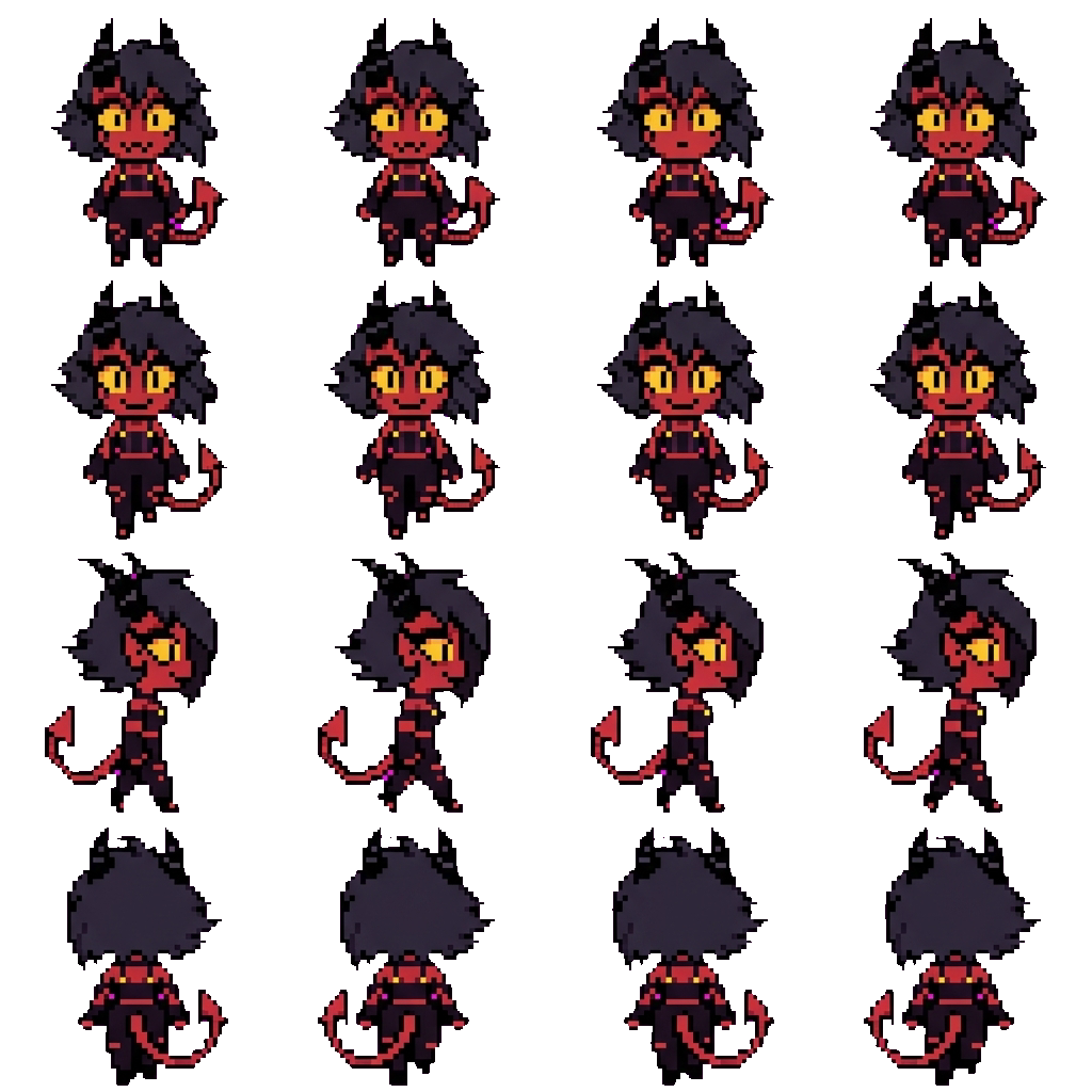 Millie movement sprite