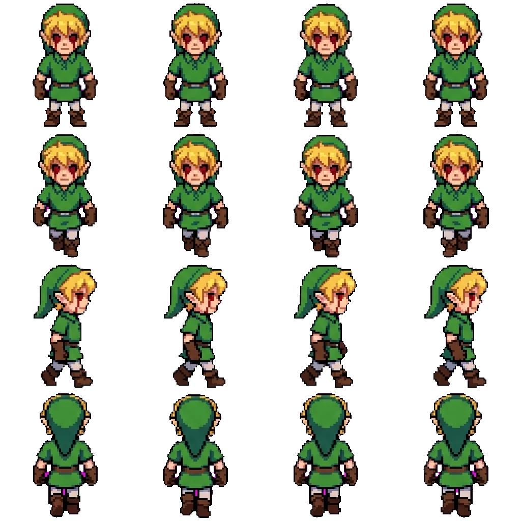 Ben Drowend movement sprite