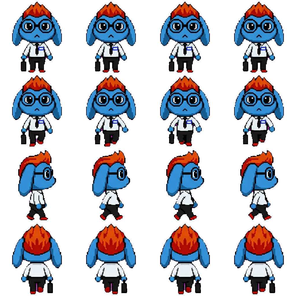 Ron From accounting movement sprite