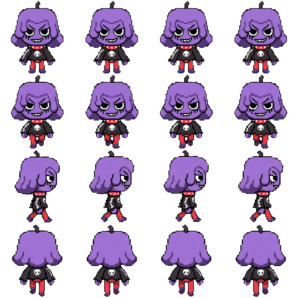 Waxwell movement sprite