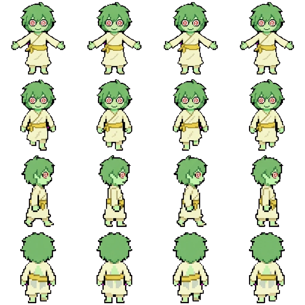Bernard John movement sprite