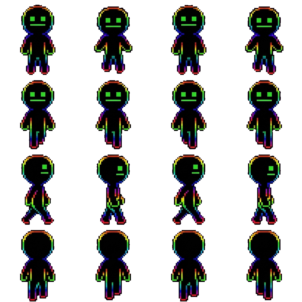 Mario movement sprite