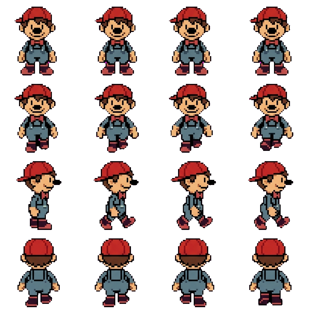 Eddie bull movement sprite