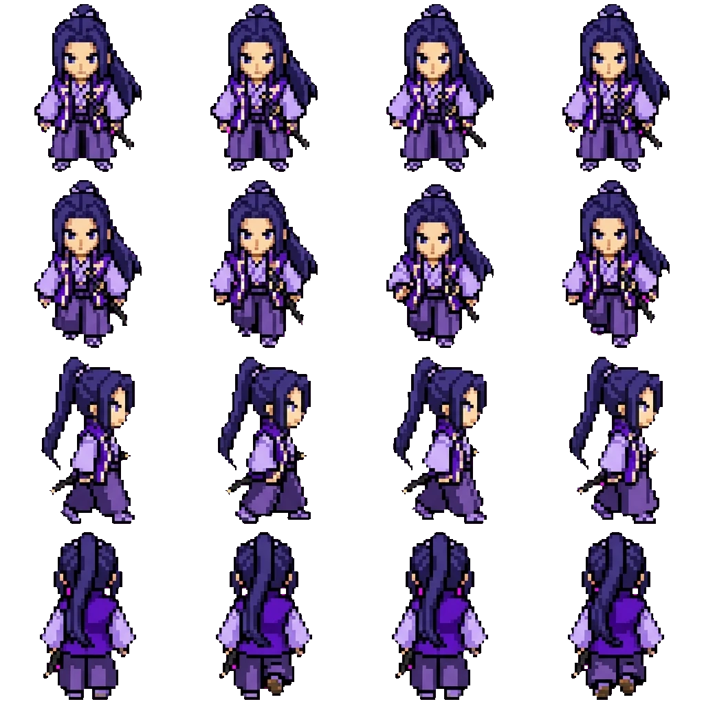 Sasaki Kojiro movement sprite