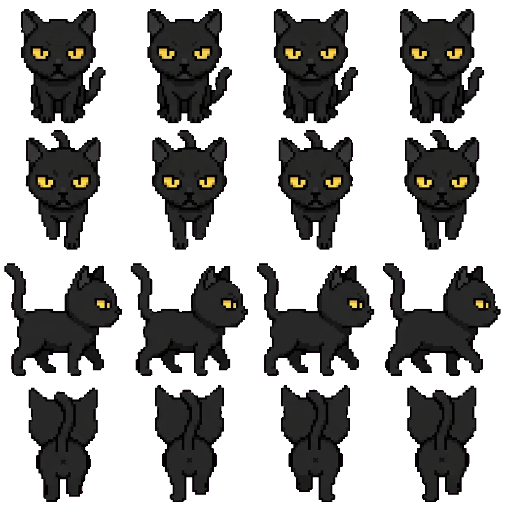 Sylvester movement sprite