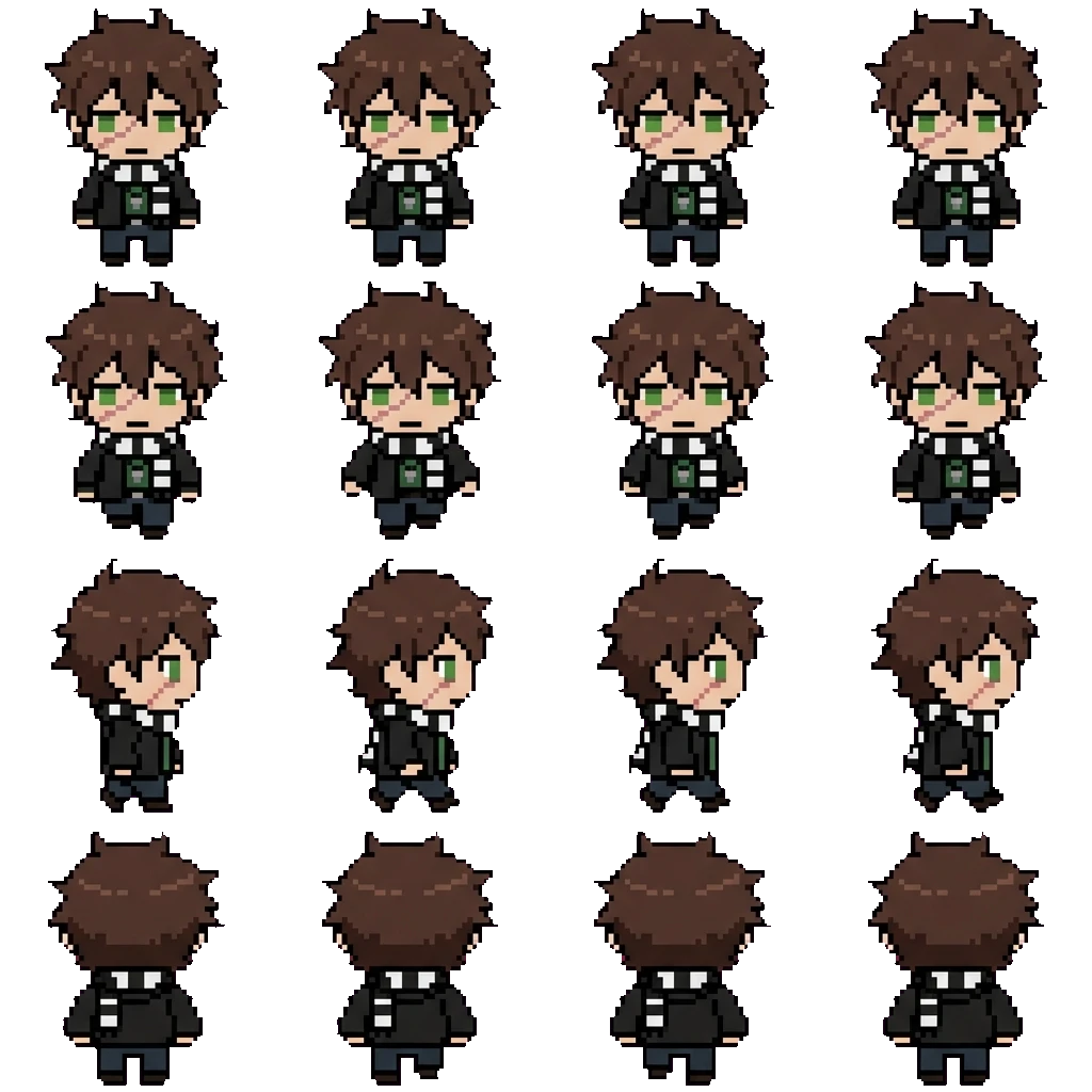 Liu movement sprite